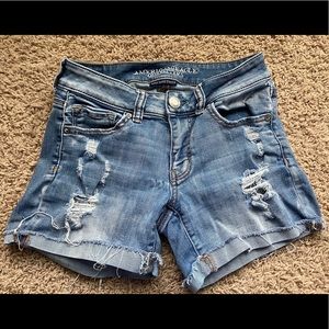AE Outfitters Super Super Stretch Jean Shorts
